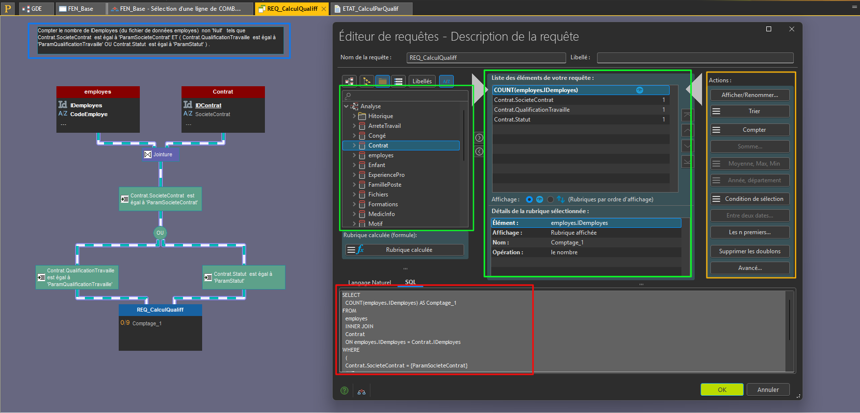 Trace 4 - Requete SQL