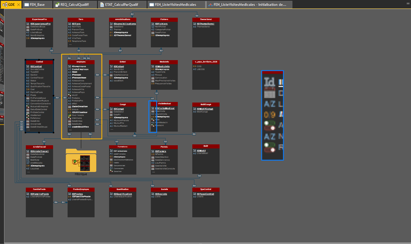 Trace 3 - Base de donnees